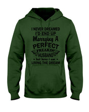 Load image into Gallery viewer, I Marry A Freaking Awesome Husband Gift For Wife T-Shirt Hoodie