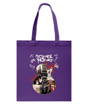 Load image into Gallery viewer, My Chemical Romance Classic Guitar Gift For Guitarist Basketweave Tote Bag