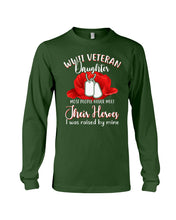 Load image into Gallery viewer, Wwii Veteran Daughter Their Heroes Unisex Long Sleeve