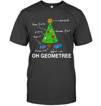 Load image into Gallery viewer, Funny Math Geometry Christmas Tree Gift Shirt Guys Tee