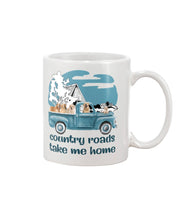 Load image into Gallery viewer, Country Road Golden Retriever Mug