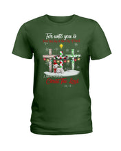 Load image into Gallery viewer, Savior Christ The Lord Gift For Christmas Gift T-Shirt Ladies Tee