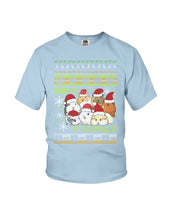 Load image into Gallery viewer, Cute Hamster Merry Christmas Gift For Hamster Lovers T-Shirt Youth Tee