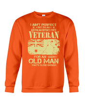 Load image into Gallery viewer, Veteran Australian Defence Force Gift For Grandpa Family Tee Sweatshirt