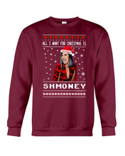Load image into Gallery viewer, Demi Lovato All I Want For Christmas Is Shmoney Sweatshirt