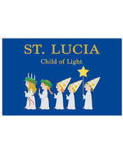 Load image into Gallery viewer, St Lucia Child Of Light God Jesus Christmas Gift Vertical Poster