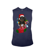 Load image into Gallery viewer, Dachshund In A Sock Christmas Cute Gift For Dachshunds Lovers Unisex Long Sleeve