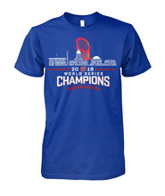 Load image into Gallery viewer, Washington Nationals World Series Champions Mlb 2019 Custom T-Shirt For Fans Guys Tee