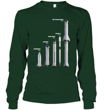 Load image into Gallery viewer, Into The Space Gift For Fans Black T-Shirt Unisex Long Sleeve