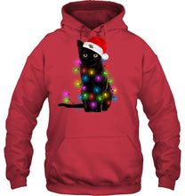 Load image into Gallery viewer, Cat Merry And Bright New Hoodie