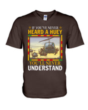 Load image into Gallery viewer, Heard A Huey Gift T-Shirt Guys V-Neck