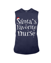 Load image into Gallery viewer, Santa's Favorite Nurse Unisex Long Sleeve