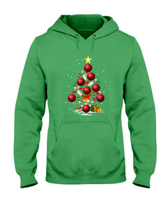 Bowling   Bowling Christmas Tree Christmas T-Shirt Hoodie