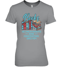 Load image into Gallery viewer, Gift For Book Lovers Funny Quote T-Shirt Ladies Tee