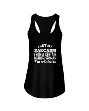 Load image into Gallery viewer, Danish Sarcasm Inherited Women Ladies Flowy Tank