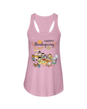 Load image into Gallery viewer, Snoopy Happy Thanksgiving T-Shirt Ladies Flowy Tank