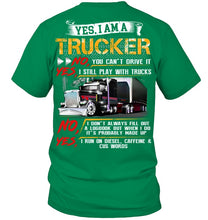 Load image into Gallery viewer, I Am A Trucker Guys Tee