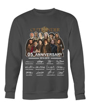 Load image into Gallery viewer, Outlander Tv Series 5 Years Anniversary 2014 - 2019 Autograph T-Shirt Unisex Long Sleeve