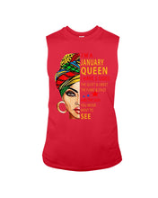 Load image into Gallery viewer, January Queen 3 Sides Horoscopes T-Shirt Unisex Long Sleeve