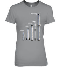 Load image into Gallery viewer, Into The Space Gift For Fans Black T-Shirt Ladies Tee
