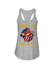 Load image into Gallery viewer, Earned By Few Envied By Many Black T-Shirt Ladies Flowy Tank