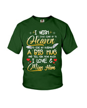 Load image into Gallery viewer, Climb Up To Heaven My Husbabd Youth Tee