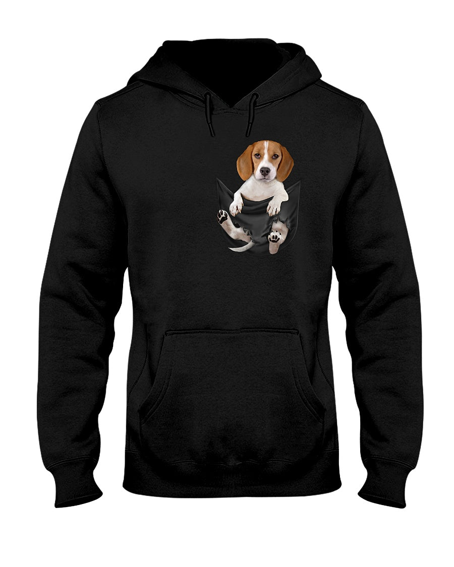 Beagle In The Pocket Funny T-Shirt Hoodie