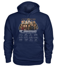 Load image into Gallery viewer, 50Th Anniversary Outlander Gift For Fans Black T-Shirt Hoodie