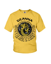 Load image into Gallery viewer, Deanna The Soul Of Mermaid Horoscope T-Shirt Youth Tee