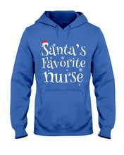 Load image into Gallery viewer, Santa's Favorite Nurse Hoodie