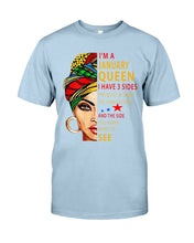 Load image into Gallery viewer, January Queen 3 Sides Horoscopes T-Shirt Guys Tee