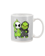 Load image into Gallery viewer, Cute Little Jack Skellington Grinch Best Friend Christmas Gift Shirt Mug