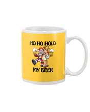 Load image into Gallery viewer, Santa Claus Funny Hold My Bear Christmas Gift For Friends Mug