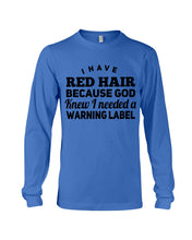 Load image into Gallery viewer, Great Gift For Redhead Grandma Unisex Long Sleeve