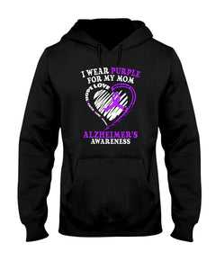 Alzheimer Awareness Daughter For Mom T-Shirt Hoodie