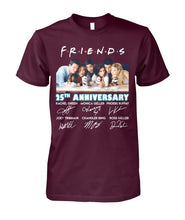 Load image into Gallery viewer, Friends 25Th Annivesary F.R.I.E.N.D.S Custom T-Shirt Guys Tee