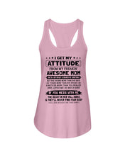 Load image into Gallery viewer, Awesome Mom Gift For Lovely Mom Mama Mother T-Shirt Ladies Flowy Tank