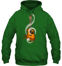 Load image into Gallery viewer, Guitar Note Hoodie
