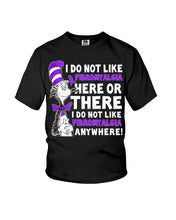 Load image into Gallery viewer, Fibromyalgia Anywhere Break Cancer Spirit T-Shirt Youth Tee