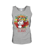 Load image into Gallery viewer, Santa Claus Beer Gift For Christmas Black T-Shirt Unisex Tank Top