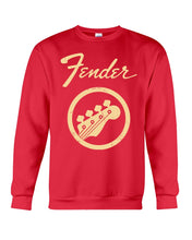Load image into Gallery viewer, Guitar Lovers Fender Black T-Shirt Sweatshirt