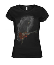 Load image into Gallery viewer, Gun N Roses Rock Band Shirt Ladies V-Neck