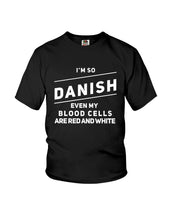 Load image into Gallery viewer, Danish Blood Denmark Lovers Youth Tee
