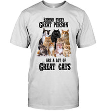 Load image into Gallery viewer, A Lot Of Great Cat  Shirt For Cat Lovers Guys Tee