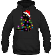 Load image into Gallery viewer, Cat Merry And Bright New Hoodie