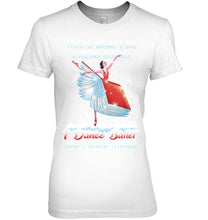 Load image into Gallery viewer, Girl Loves Reading Book And Dance Ballet Gift For Girls T-Shirt Ladies Tee
