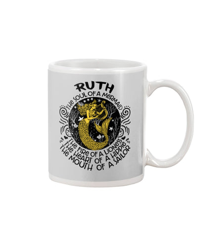 Ruth The Soul Of Mermaid Horoscope T-Shirt Mug