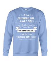 Load image into Gallery viewer, December Girl Fun Quote T-Shirt Sweatshirt