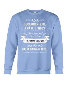 December Girl Fun Quote T-Shirt Sweatshirt