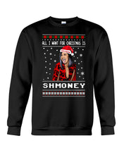 Load image into Gallery viewer, Demi Lovato All I Want For Christmas Is Shmoney Sweatshirt